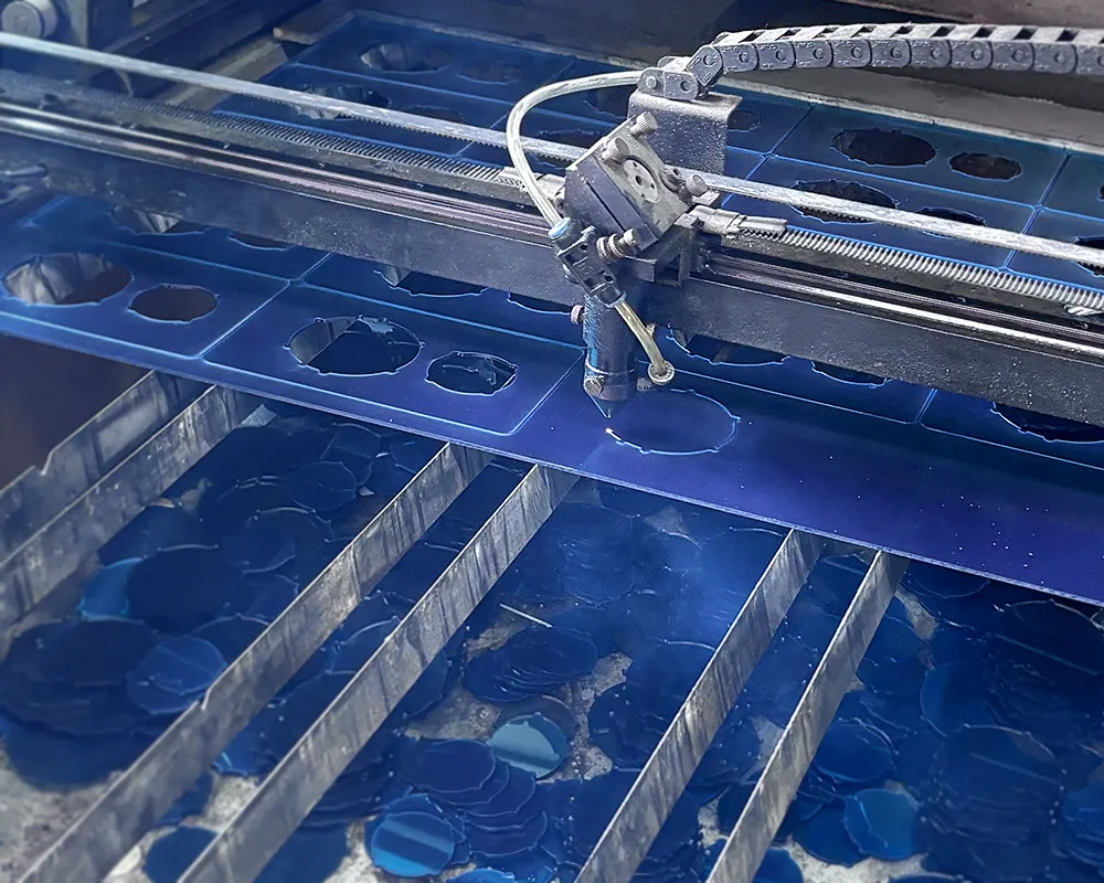 Laser-cutting