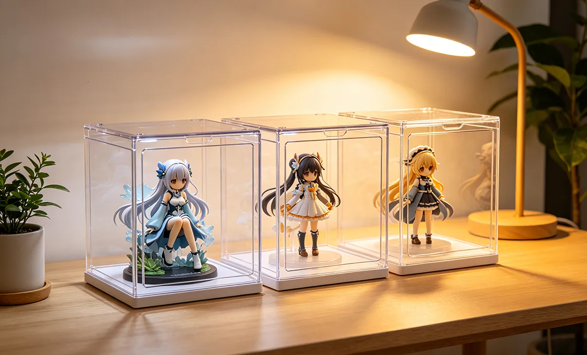 Acrylic-dust-cover,-acrylic-figure-display-case