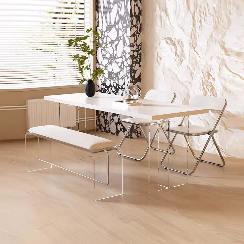 Clear Acrylic All-in-One Bench.