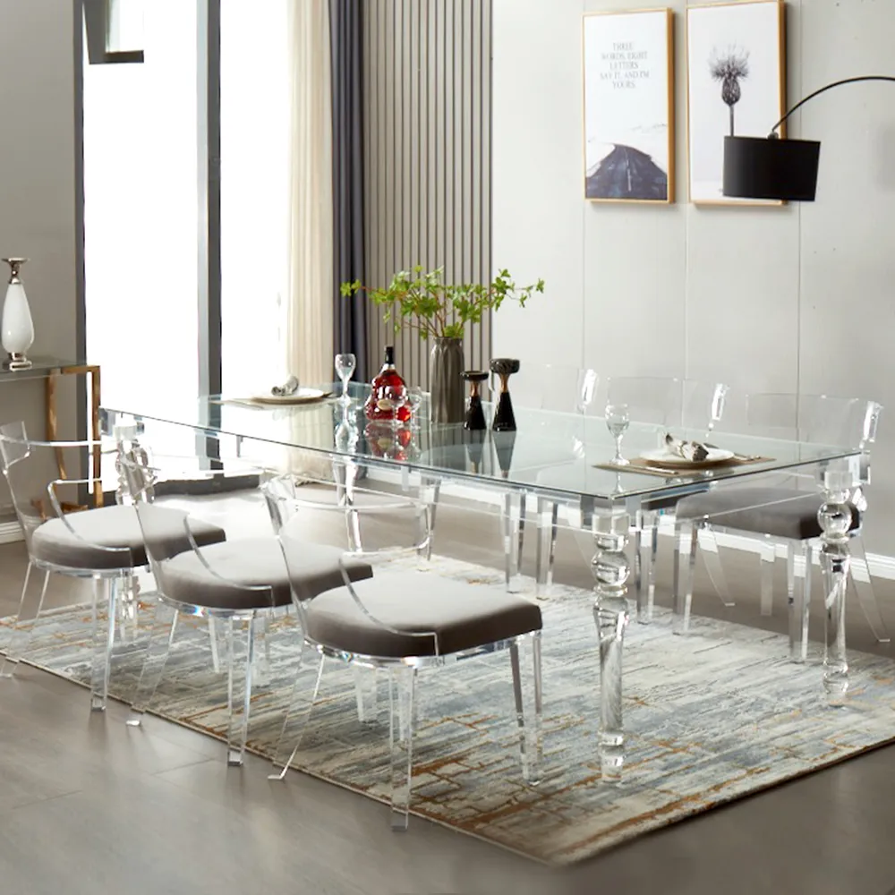 Clear Acrylic Dining Chair 2