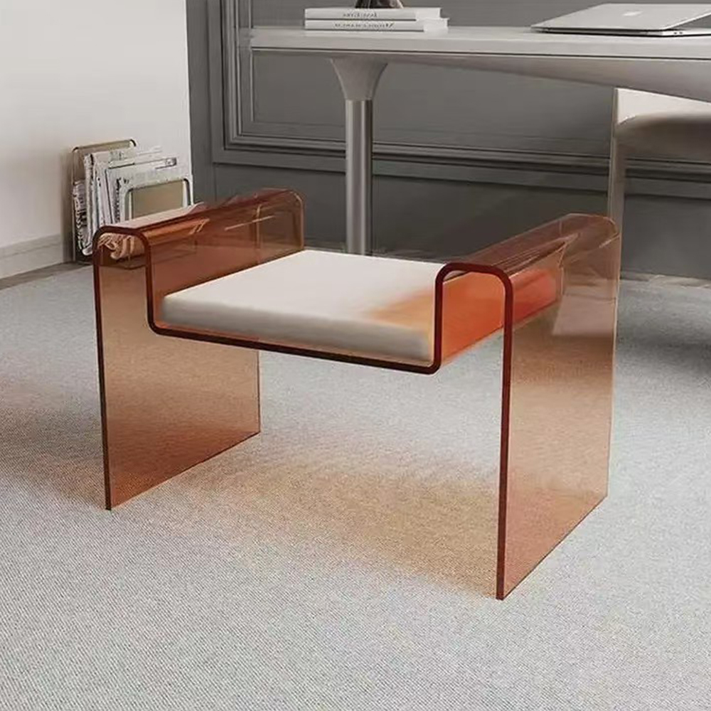 Amber Acrylic Armchair