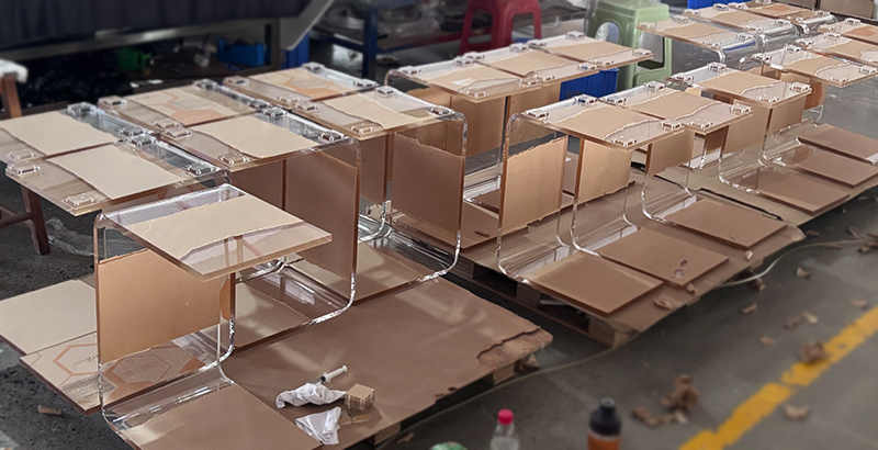 Large Batch Thermoforming Acrylic Customization