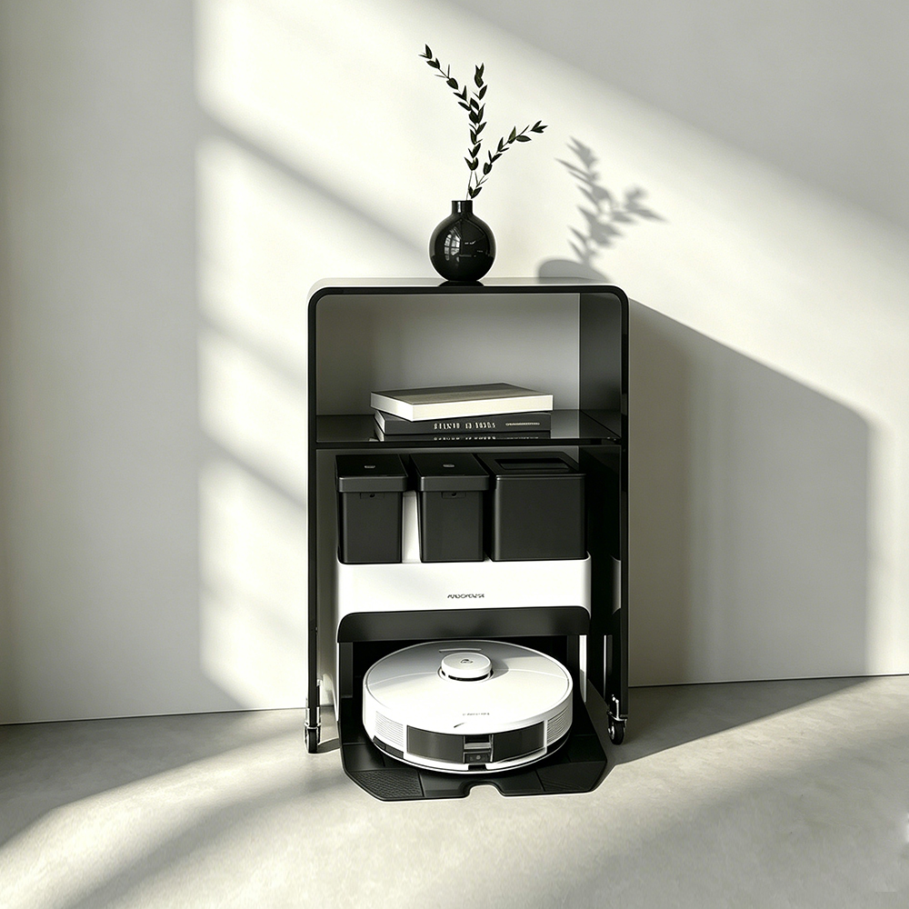 Minimalist Modern Charging Dock Side Table, Living Room Floor Shelf, Factory Custom Wholesale