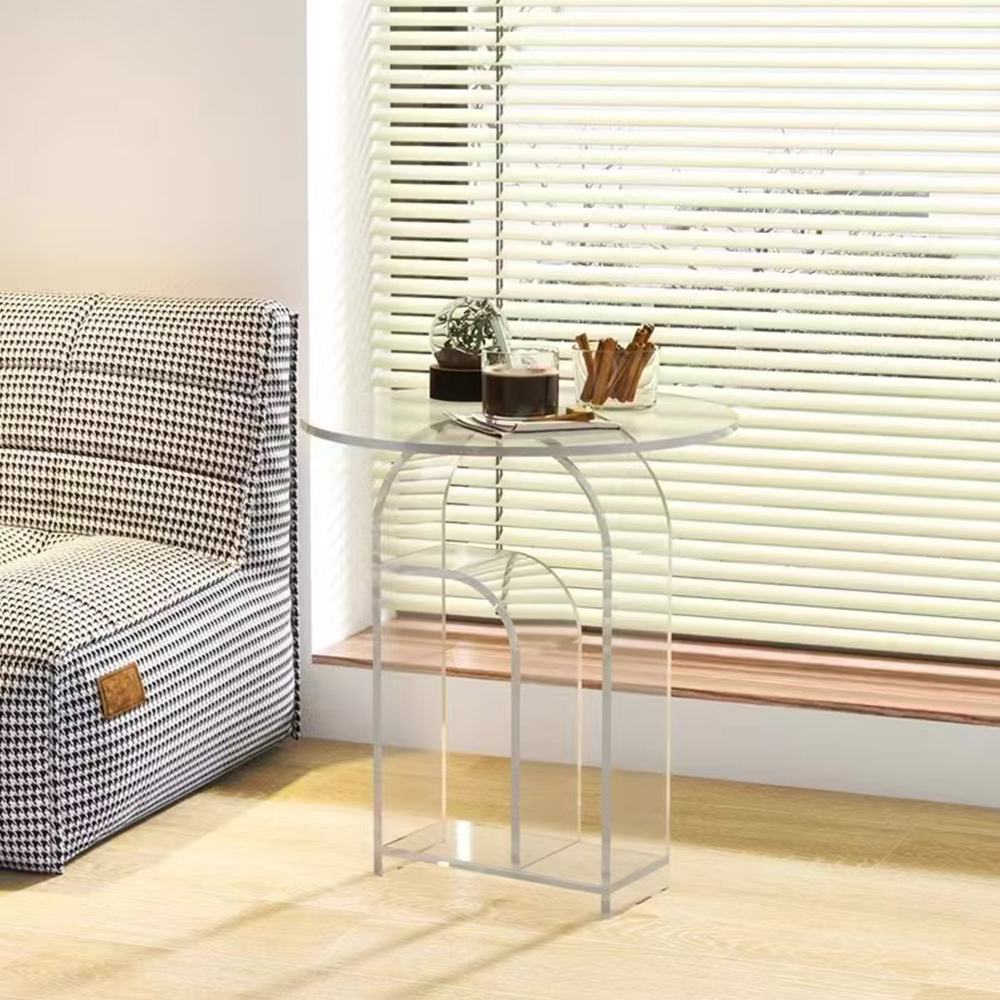 Modern Minimalist Arch-Structure End Table, Creative Sofa Accent Table, Factory Custom Wholesale.
