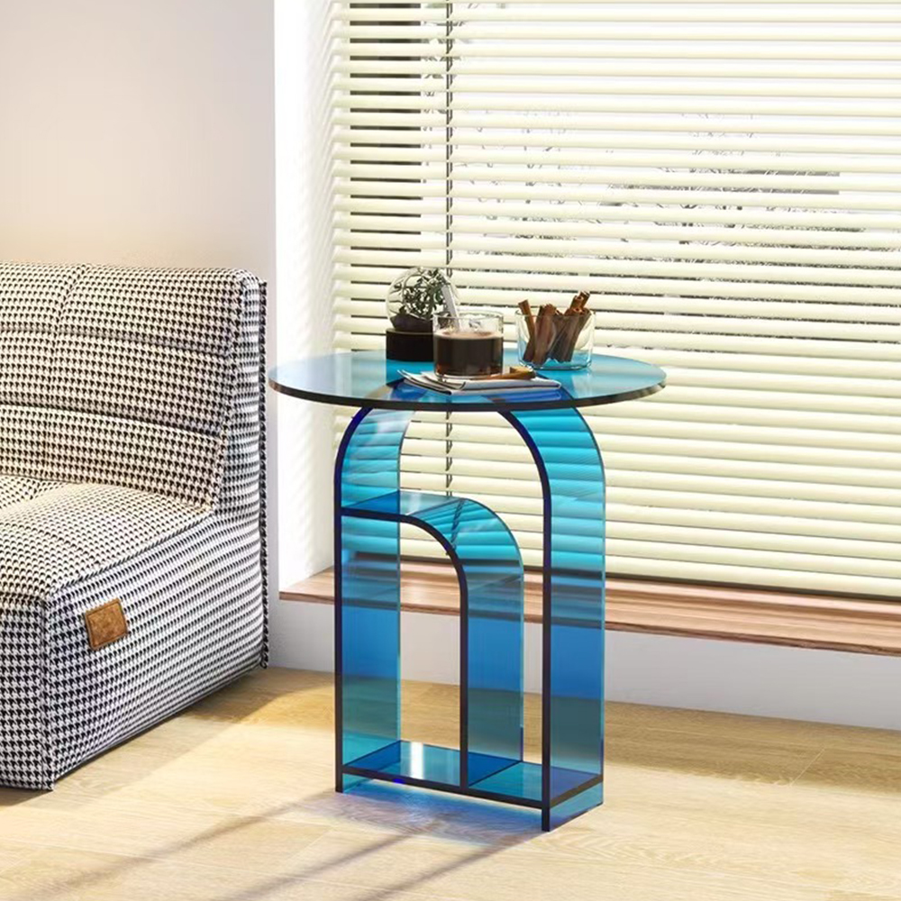 Modern Minimalist Arch-Structure End Table, Creative Sofa Accent Table, Factory Custom Wholesale