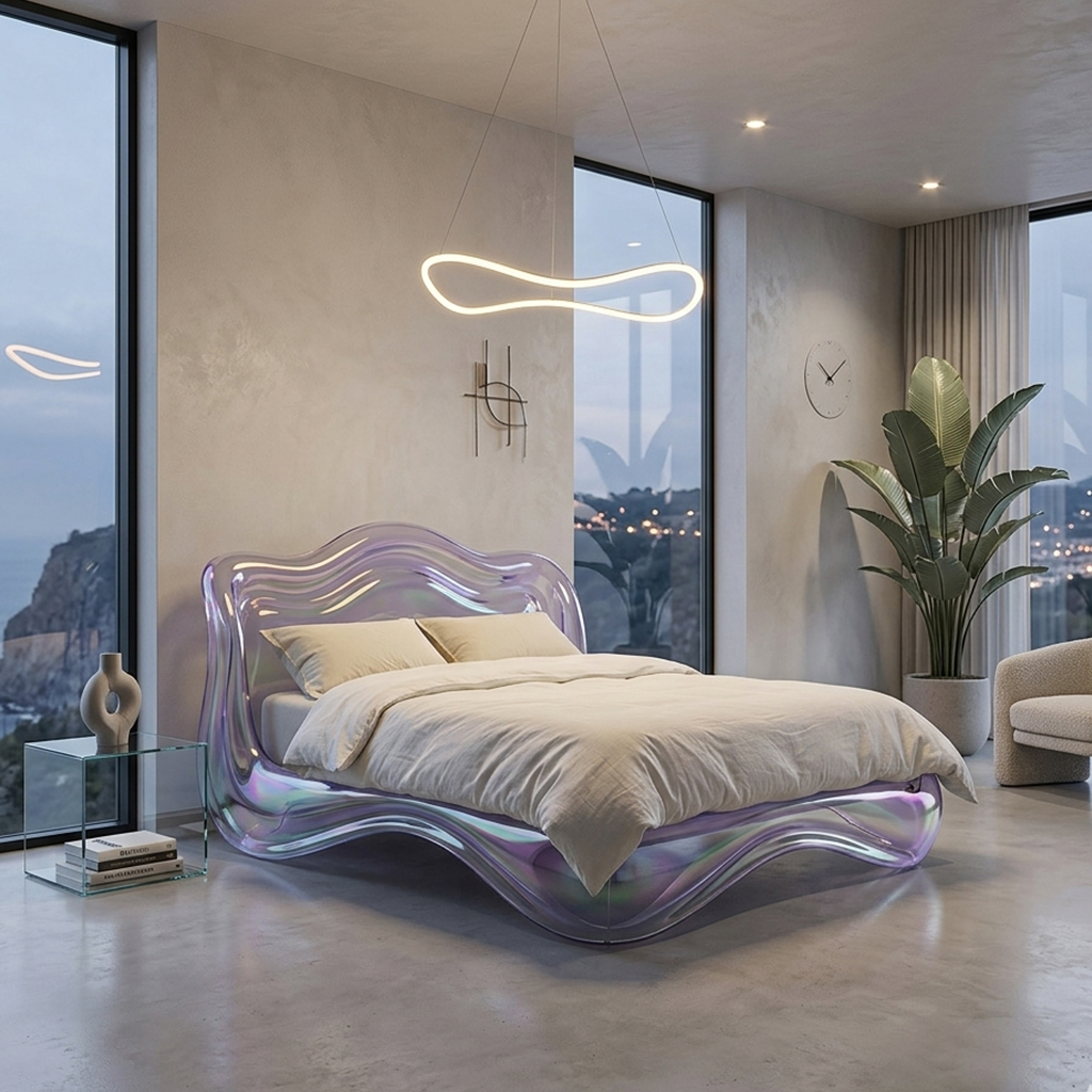 Organic_Wave_Acrylic_Bed_Studio…