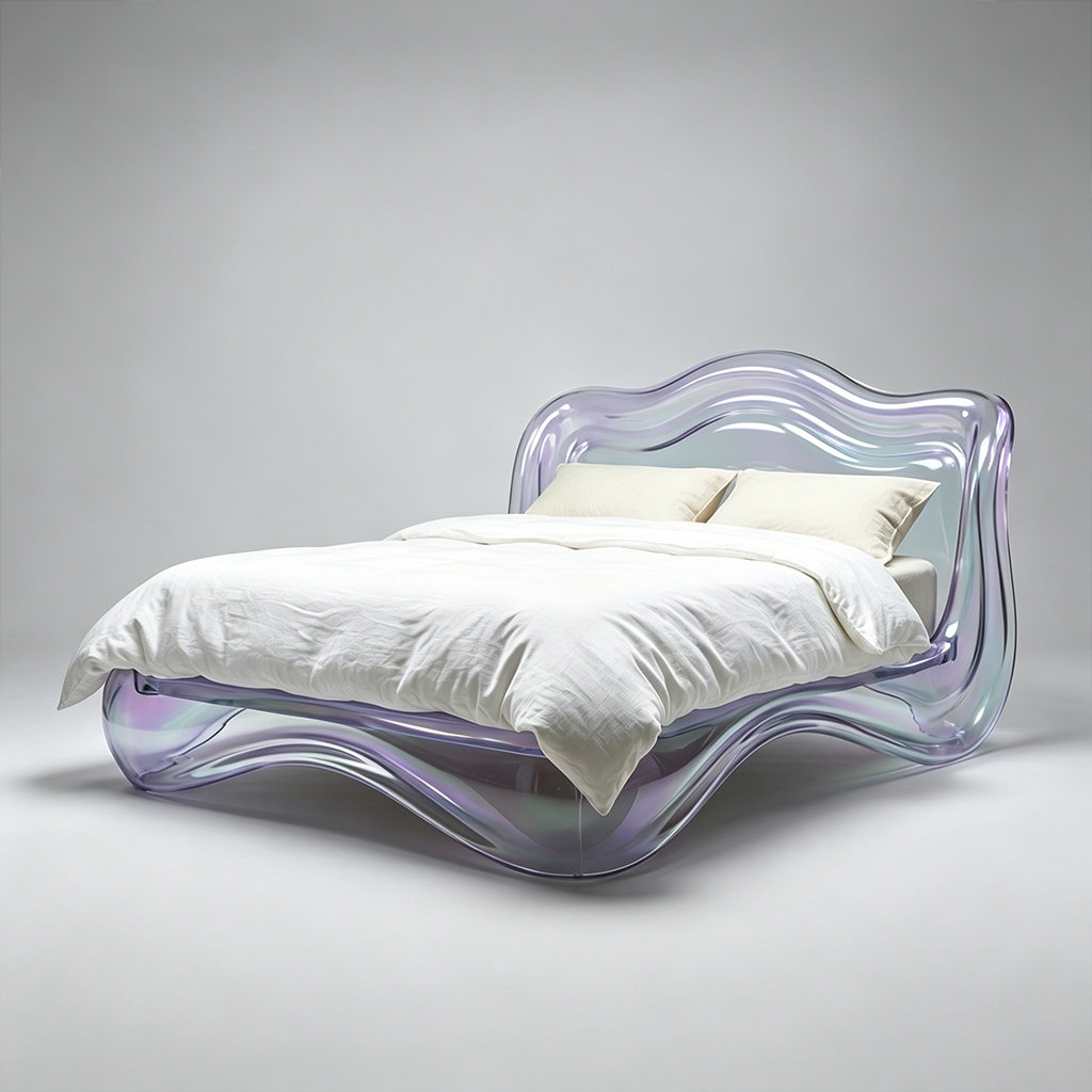 Organic_Wave_Acrylic_Bed_Studio