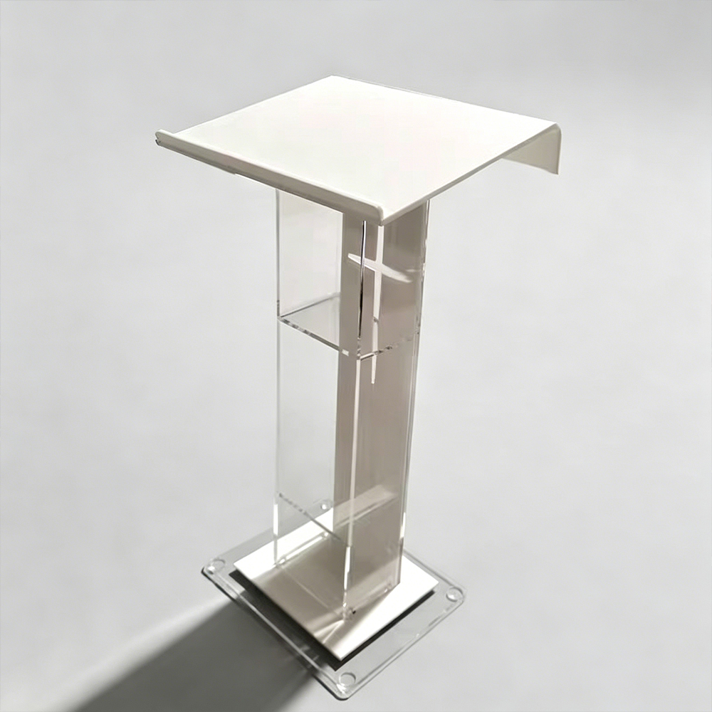 Clear Acrylic Modern Conference Podium