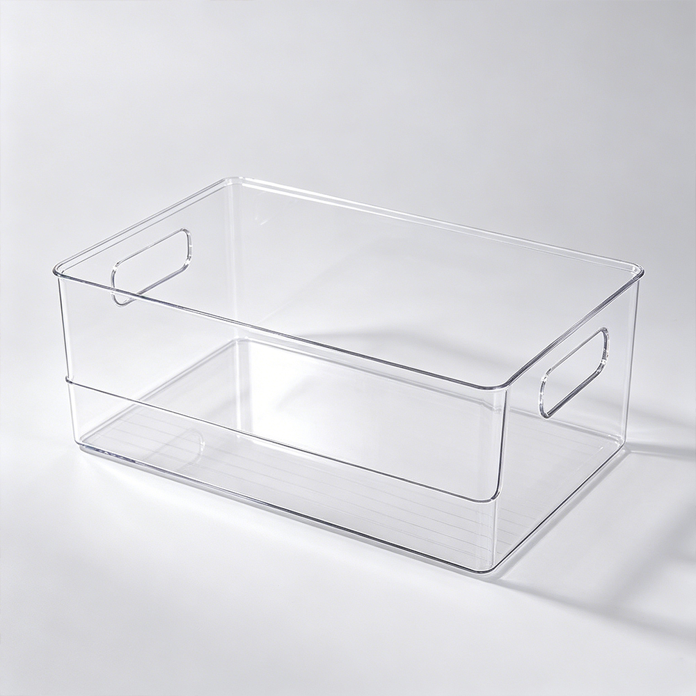 Clear Acrylic Book & Stationery Organizer Set | Wholesale Desk & Office Storage Solution