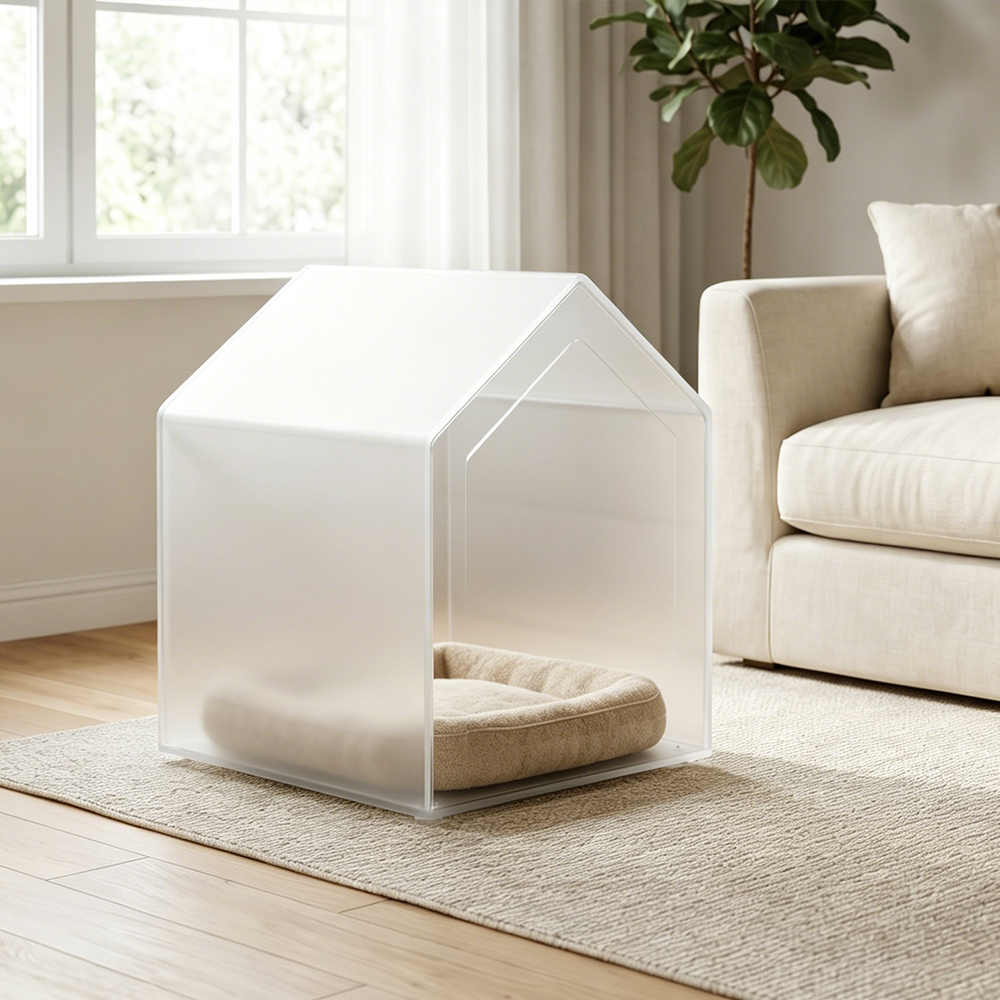 Frosted Acrylic House Cat Nest.