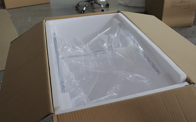Thick clear acrylic transparent panel raw material wrapped protective film, factory stock