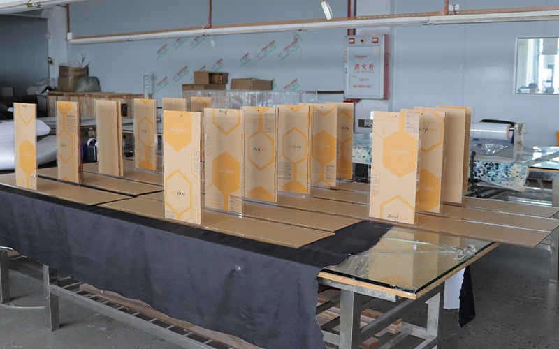 Batch Preparation of Acrylic Components, Streamlined Manufacturing Process