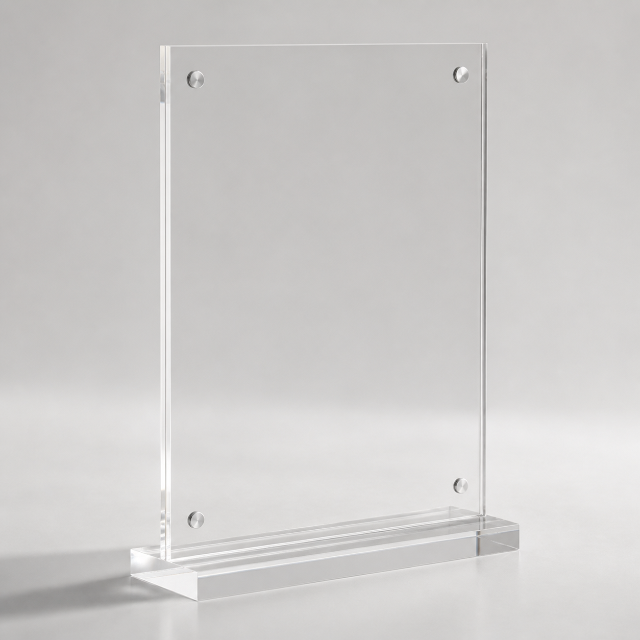 clear base acrylic photo frame