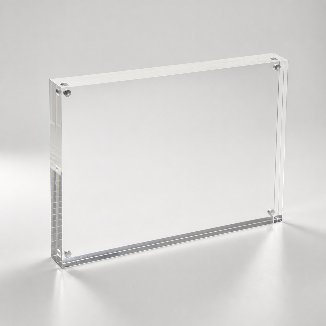 thick magnetic acrylic photo frame