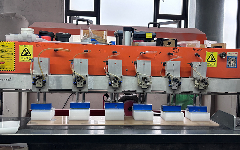 Multi-station Acrylic Component Processing Machine for Batch Manufacturing