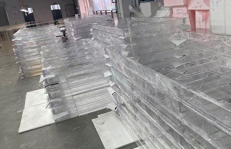 Bulk clear acrylic furniture frames ready for wholesale