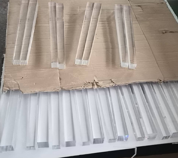 Clear-acrylic-stool-components-arranged-for-assembly