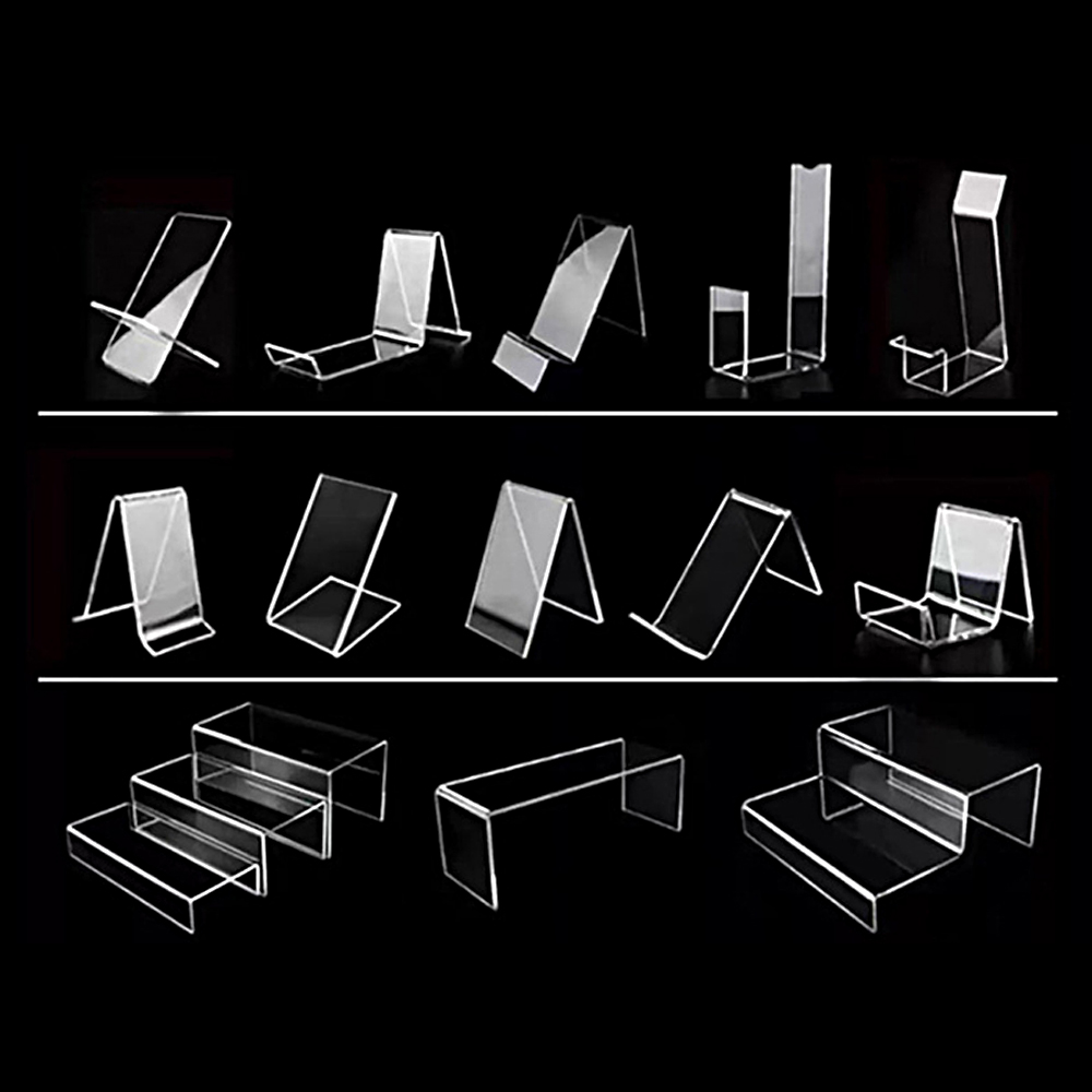 Custom acrylic display stands for bulk production