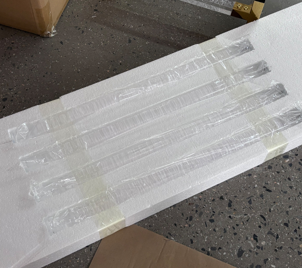 Wooden crate packing for acrylic furniture export