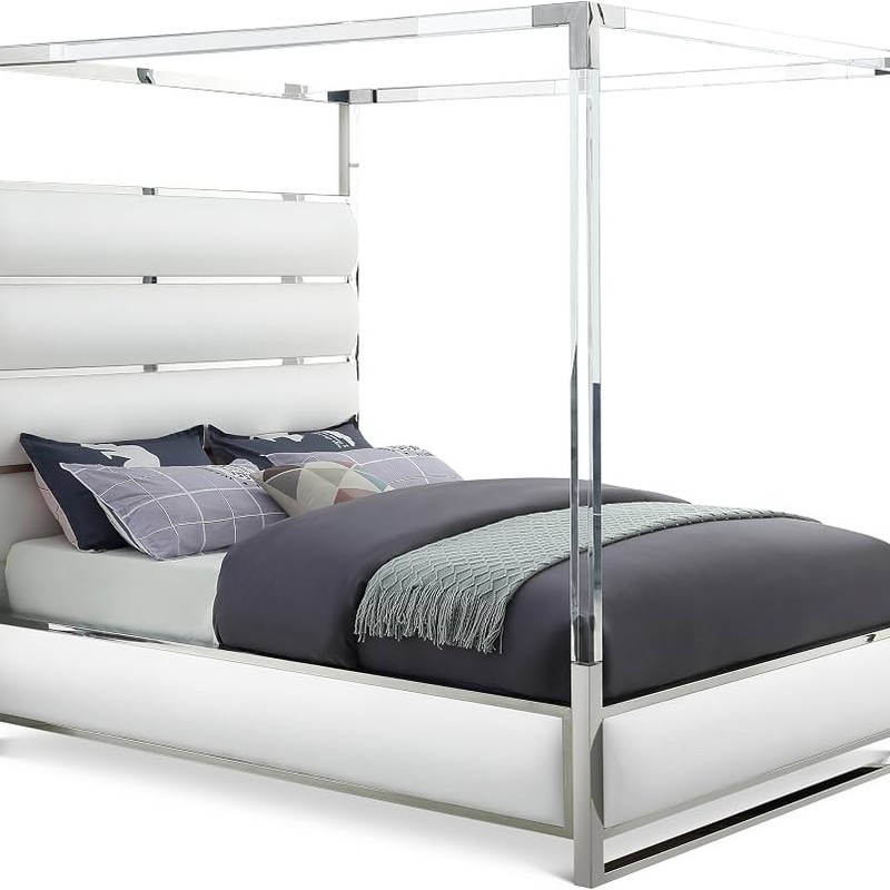 clear-acrylic-canopy-bed-white-padded-headboard