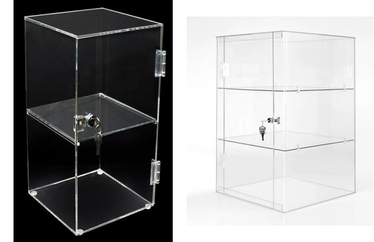 clear-acrylic-display-cabinets-black-and-white-comparison