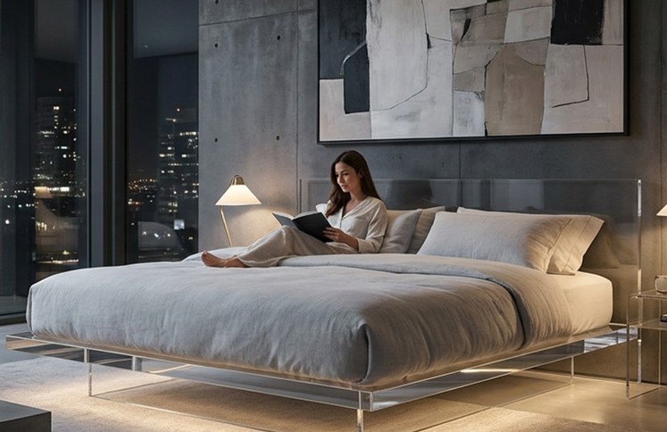 modern-clear-acrylic-platform-bed-with-reader