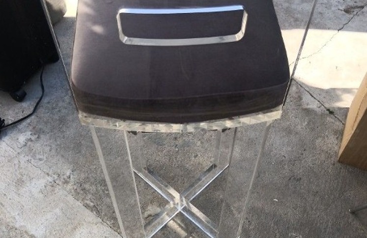 acrylic-bar-stool-dark-brown-cushion