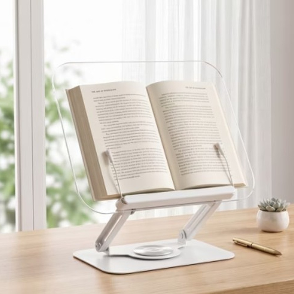 clear-acrylic-adjustable-swivel-book-reading-stand