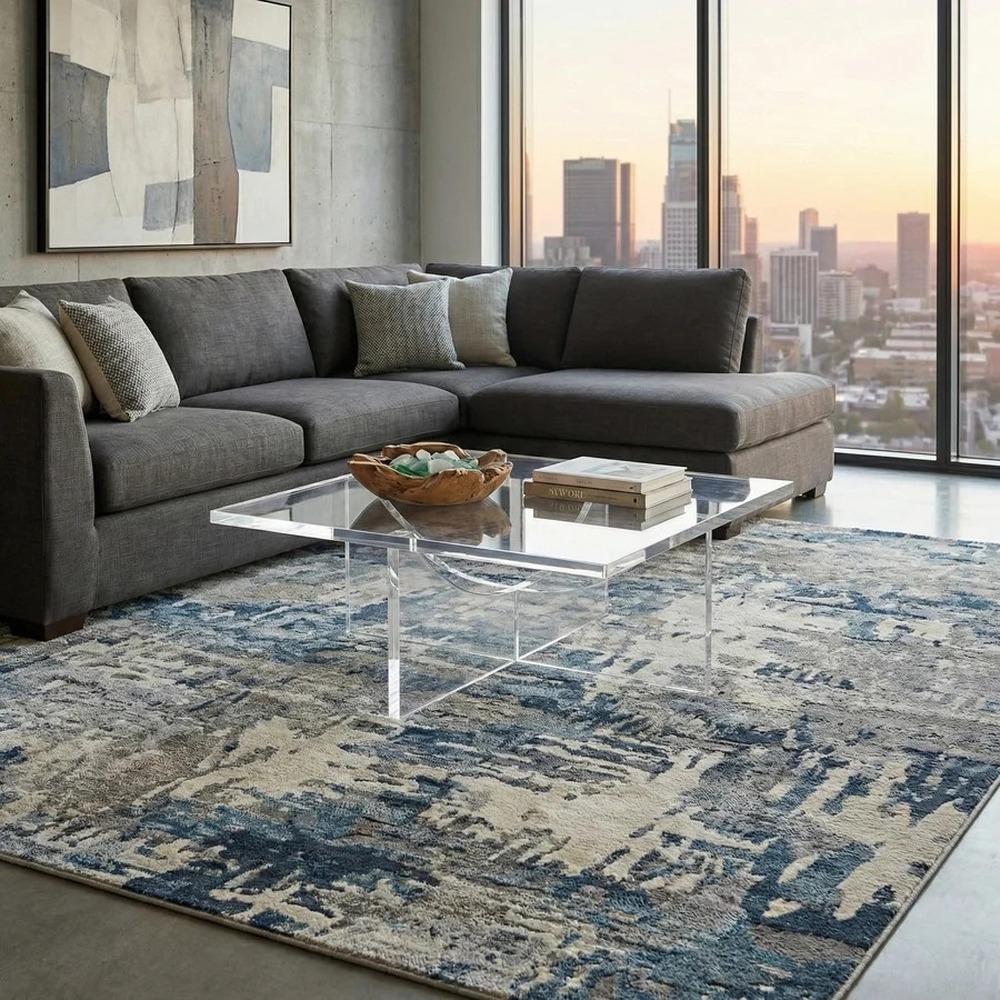 clear-acrylic-square-coffee-table-cross-base