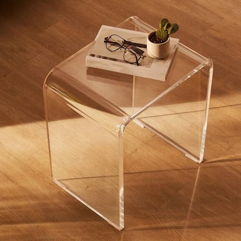 clear-acrylic-waterfall-side-table-sunlight