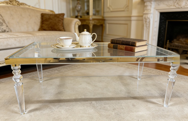 luxury-gold-frame-acrylic-legs-glass-coffee-table-living-room