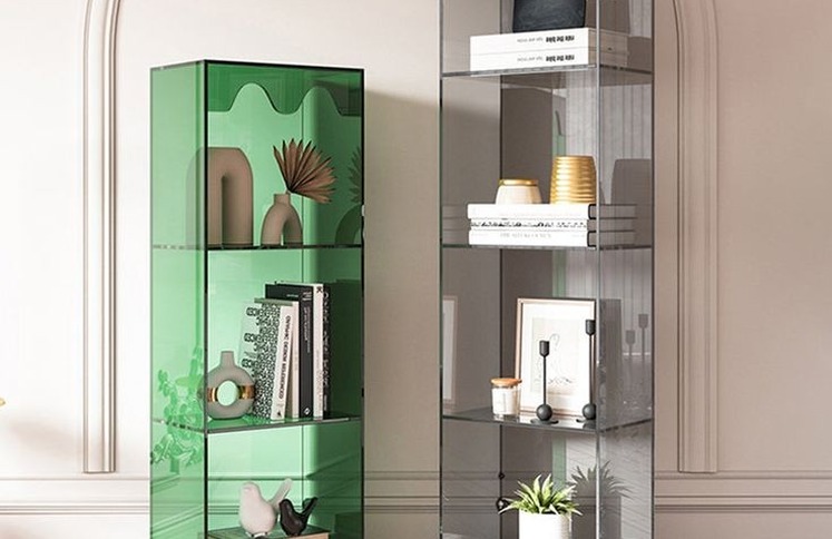 tinted-acrylic-tall-freestanding-display-cabinets