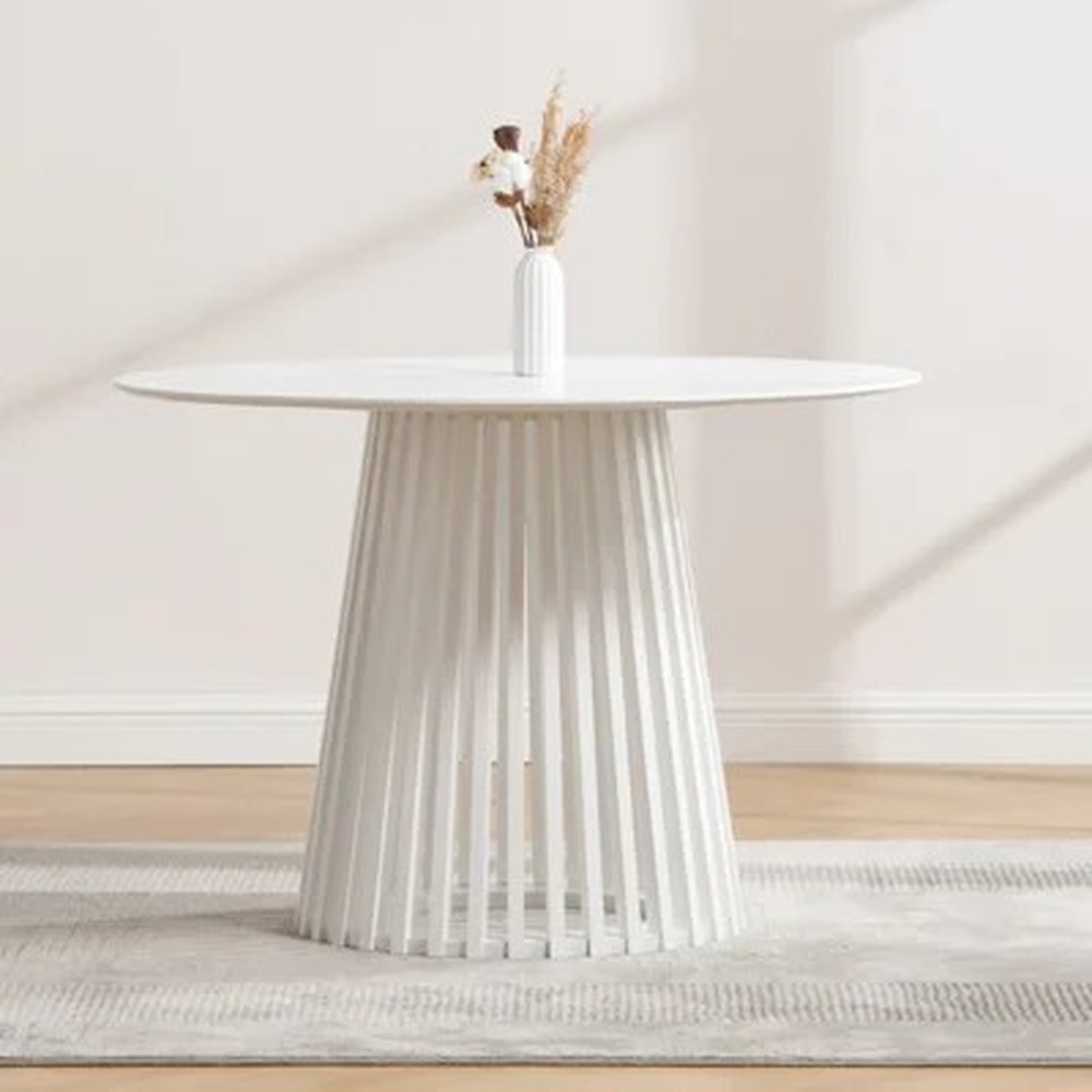 white-round-dining-table-slatted-pedestal-base